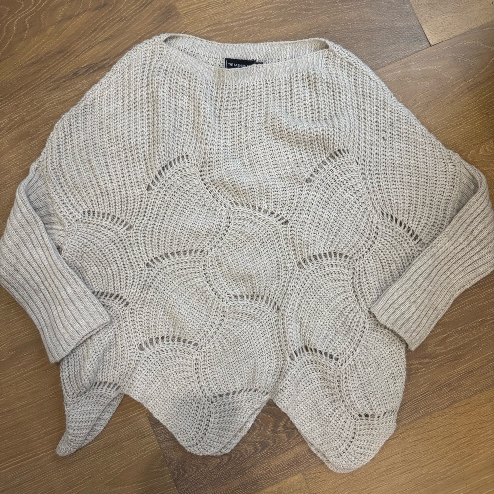 Fashion Bible Cream Knit